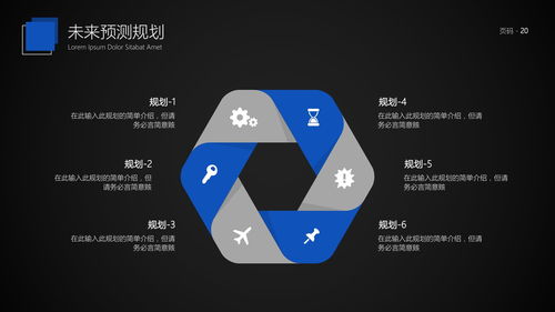 藍色星空科技商務(wù)匯報動態(tài)PPT模板 融合10000個免費圖標，助力計算機軟硬件技術(shù)開發(fā)成果展示